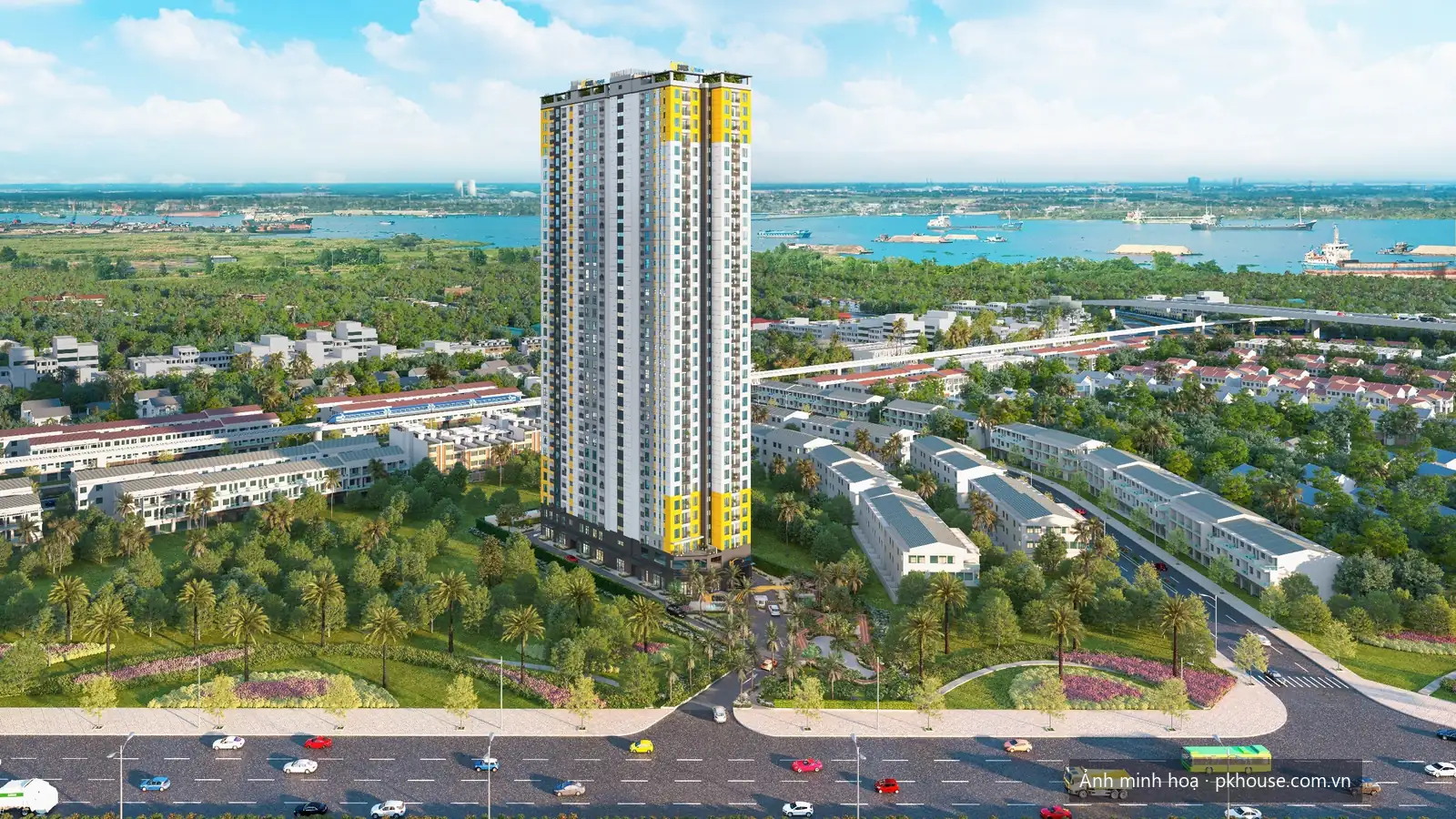 Phối cảnh dự án dự án Bcons Avenue