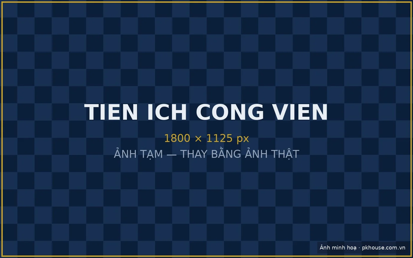 Công viên và đường dạo bộ ven sông tại Riverside Central