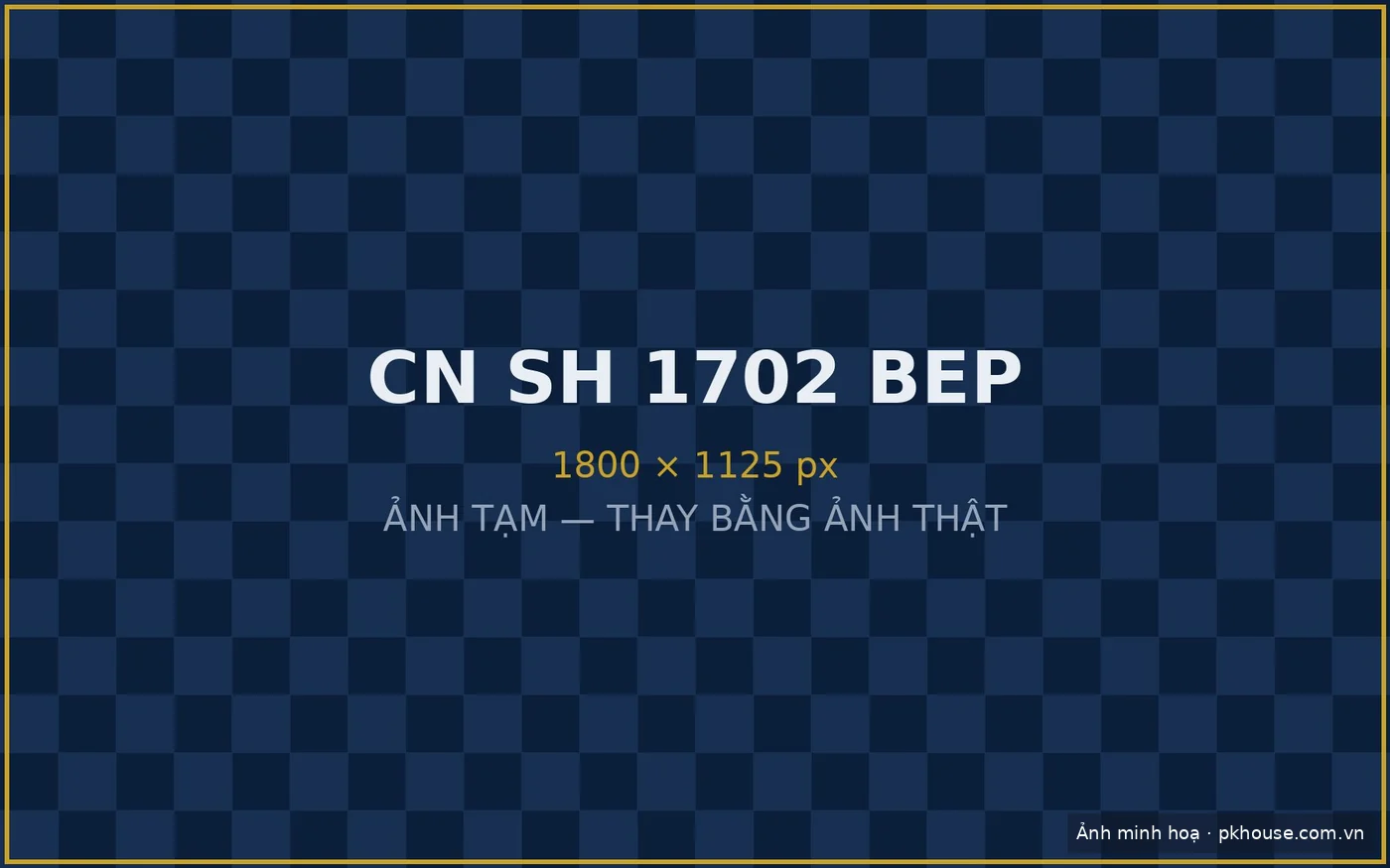Khu bếp và bàn ăn căn hộ Sky Horizon